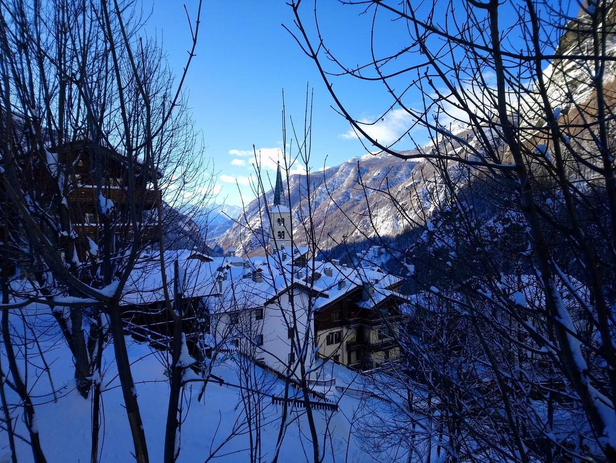 Cervinia-Valt Sport & Relax House Apartment Valtournenche Bagian luar foto